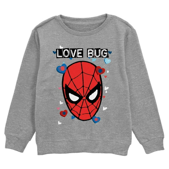 Boy's Marvel: Spider-Man Spider-Man Love Bug Sweatshirt
