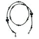 thumbnail image 2 of Elegante soporte para gafas con correa de cadena y cuentas para mujeres y hombres. Negro, 2 of 7