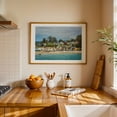 thumbnail image 3 of The Beach in Capitola - Capitola California Photography Oak Framed Wall Art Print 16 x 20 inches, 3 of 6