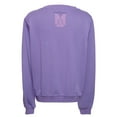 thumbnail image 2 of Sagittarius Women’s 100% Premium Cotton Purple Crewneck Pullover Sweatshirt - Size M - Miracles Manifester, 2 of 5
