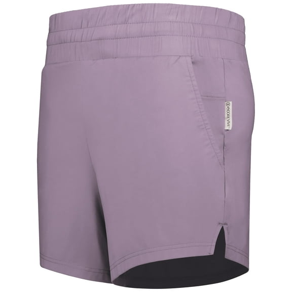 Holloway 223704.J63.XL Ladies Ventura Soft Knit Shorts, Lavender - Extra Large
