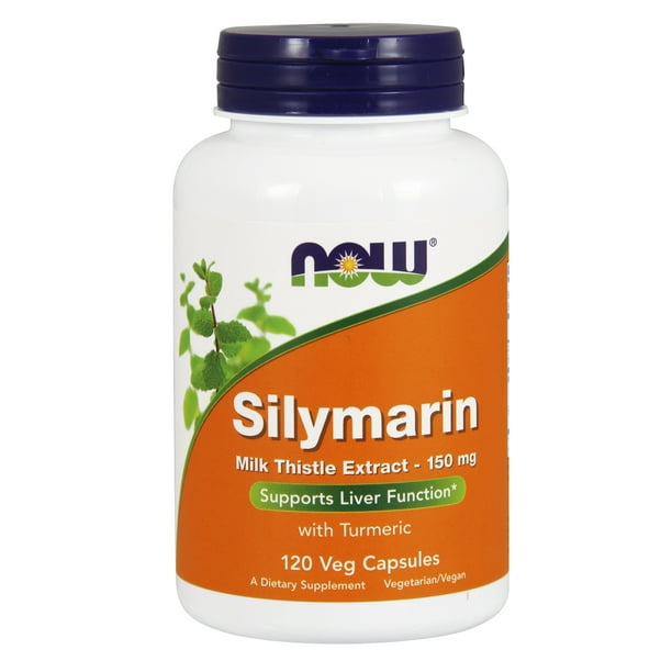 NOW Supplements, Silymarin Milk Thistle Extract 150 mg with Turmeric