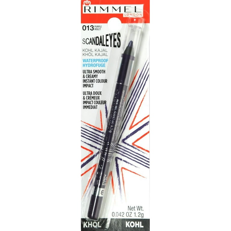  Rimmel London Scandaleyes Waterproof Gel Pencil Eyeliner,  Long-Wearing, Ultra-Smooth, Smudge-Proof, 001, Black, 0.04oz : Eye Liners :  Beauty & Personal Care