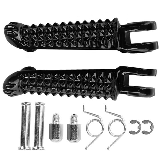 Aluminum Motorcycle Front Footpegs Pedal Replacement Fits for Yamaha YZF R1 R6 R6S