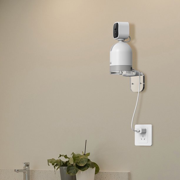 Accesorios de soporte de montaje de cámara de seguridad portátil para cámara Blink Mini Pan-Tilt JShteea El nuevo