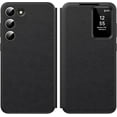 thumbnail image 1 of MYKOMI for Samsung Galaxy S23 with Smart Small Screen View, S-View Wallet Phone Case, for Samsung S23 Case Smart Window Cover Hard Flip Leather Protective Cover for Samsung S23 5G Case, 1 of 7