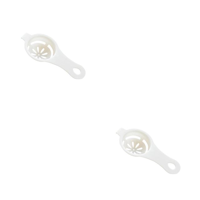 Inteprter Egg Yolk Separator Plastic Sifting Household Divider Tool Separators Baking Home Supplies Utensils Accessories Kitchen 1ps 2piezas