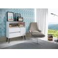 thumbnail image 5 of Gota High Side Table with 1 shelves in White, 5 of 6