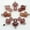 Strawberry quartz, variant on 100pcs Natural Stone Quartz Crystal Mushroom Pendants for DIY Jewelry Wholesale-amethyst