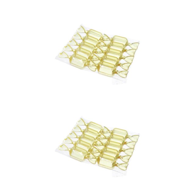 Caja de dulces Monstrate 10 piezas transparente Amarillo
