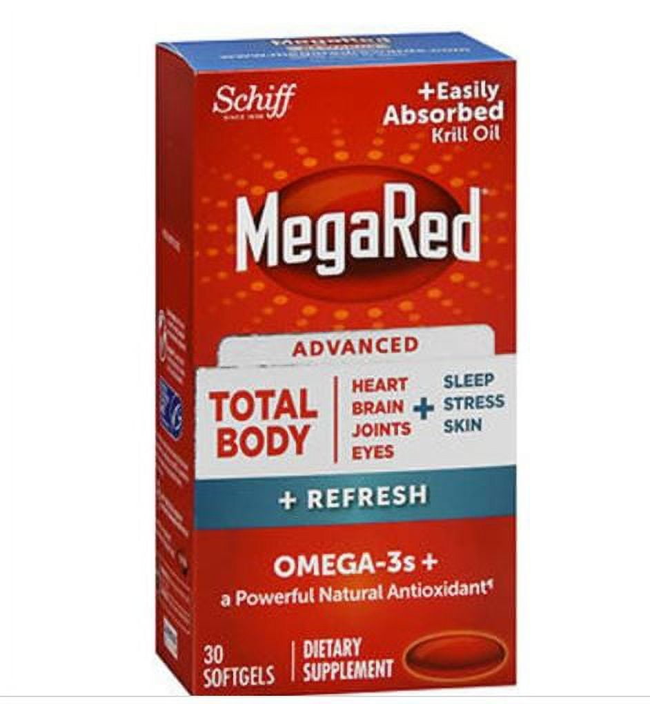 MegaRed Advanced Total Body Refresh Omega - 800mg 30 Ea