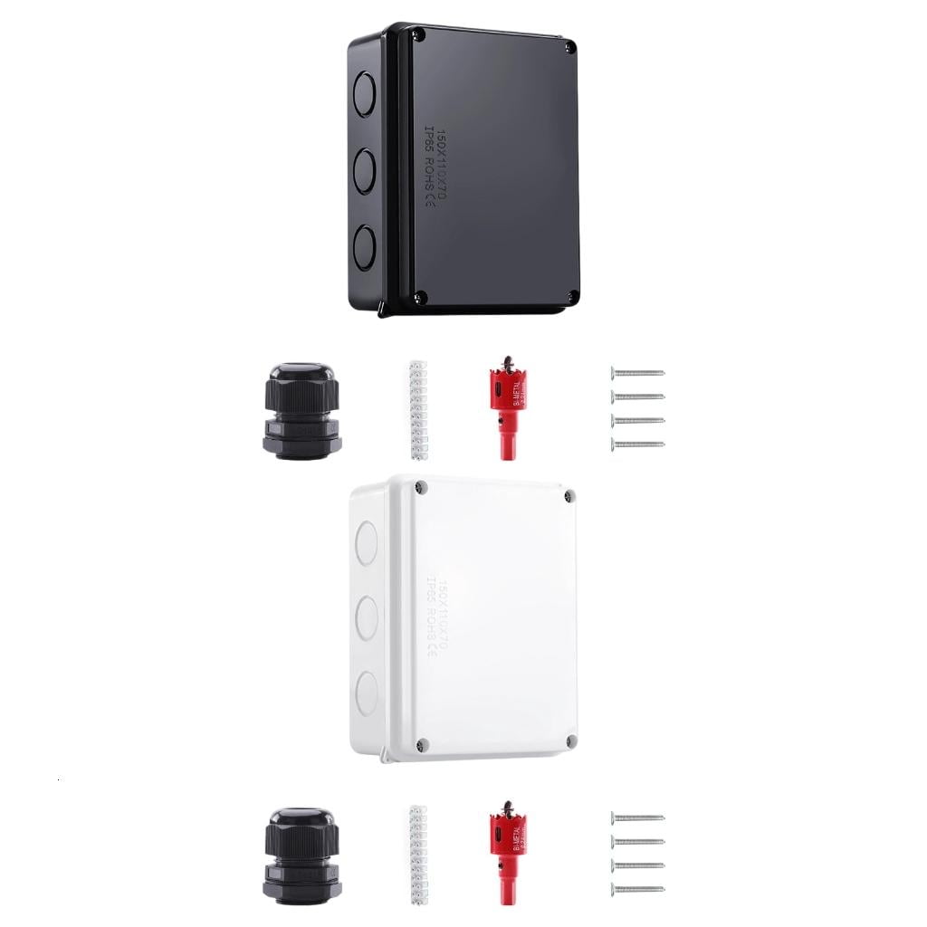 Waterproof Junction Box With Terminals Electrical Cable Wire Connectors Box