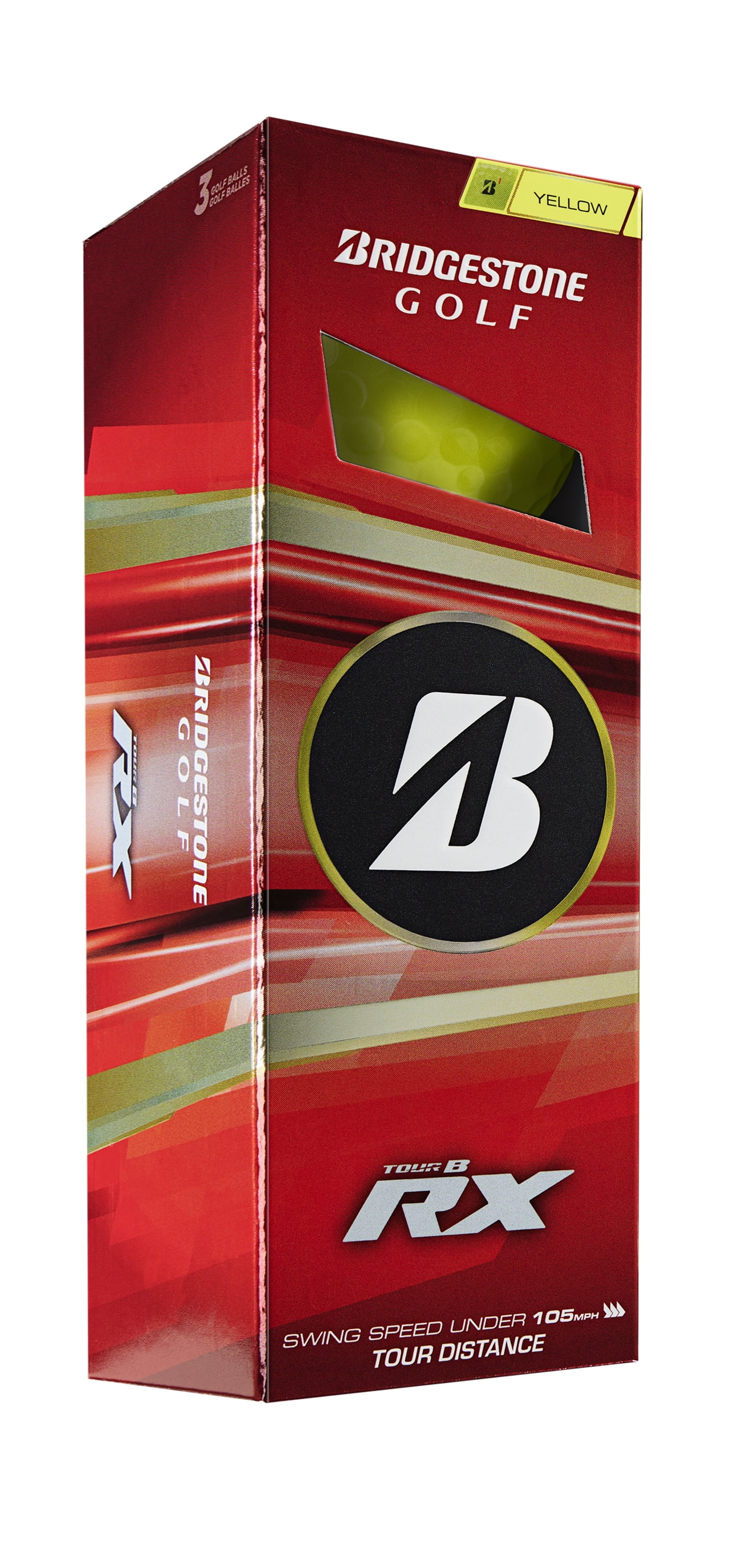 Bridgestone Tour B-RX Golf Balls (Optic Yellow,12pk) 1 Dozen 2026 NEW
