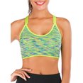thumbnail image 3 of Women's Seamless Sports Bra Paded Racerback Support for Gym Workout Activewear Fitness Yoga Bra, 3 of 5