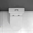 thumbnail image 6 of TICOZE Ultra-Compact 23-Inch One-Piece Toilet with Dual Flush (0.8/1.6 GPF), Double-Cyclone Flushing Technology, Easy-Clean Fully Skirted Design, and Quiet Soft-Close Seat for Small Bathrooms, 6 of 11