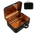 thumbnail image 5 of HERFIER Mini Suitcase Iron Vintage Mini Suitcase Boxes Candy Box Tin Plate Box Storage Container for Party Wedding Decoration Black, 5 of 8