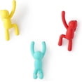 thumbnail image 1 of Juego de 3 ganchos de pared, coloridos., 1 of 5