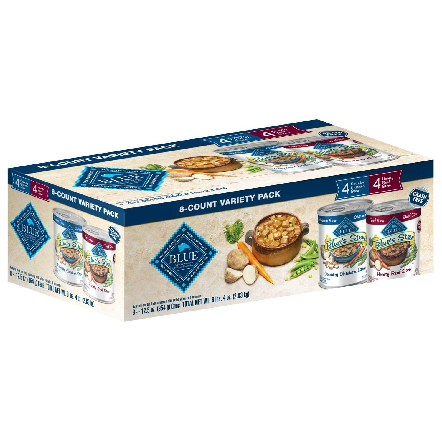 Blue Buffalo Blue's Stew Adult AllNatural Chicken and Beef Stew Wet