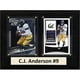 C & I Collectables 68CJANDERSONCO 6 x 8 Po. C.J. Anderson NCAA California Or Ours Deux Plaque de Carte – image 1 sur 1