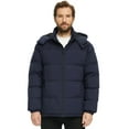 thumbnail image 2 of Wantdo Men's Winter Jacket Heavy Winter Coat Windproof Puffer Jacket Outerwear Jacket Navy L, 2 of 10