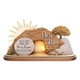 thumbnail image 2 of weibbin Acrylic Easter Resurrection Scene Decor Empty Tomb Religious Tabletop Ornament for Home Multicolor, 2 of 9