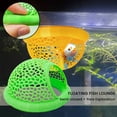 thumbnail image 4 of Floating Betta Hammock & Shrimp Cave - Aquarium Feeding Ring and Hideout for Small Fish Tanks, Stress-Free Resting Tube for Bettas, Corydoras, Tropical Fish with Decorative Accessories, 4 of 6