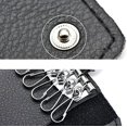 thumbnail image 5 of Leather Key Holder Case (Black), Leather Key Holder Pouch, 5 of 5