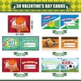 thumbnail image 2 of Set de tarjetas de San Valentín y minipelotas deportivas para niños x30, 2 of 7