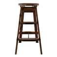 thumbnail image 3 of NovaSolo Furniture Toscana Solid Wood Folding Step Stool in Natural Brown, 3 of 7