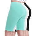 thumbnail image 1 of Made by Olivia Women's 3-Pack Basic Solid Active Yoga Biker Shorts, 1 of 5
