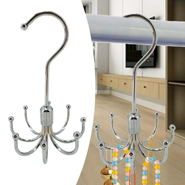 Organizador de cinturones para armario cinturones con ganchos para colgar colgador de cinturon giratorio multiusos para bano cocina dormitorio BLESIY Suspension de cinturon Bodega Aurrera en linea