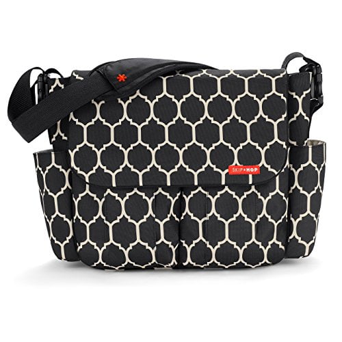 skip hop dash messenger diaper bag