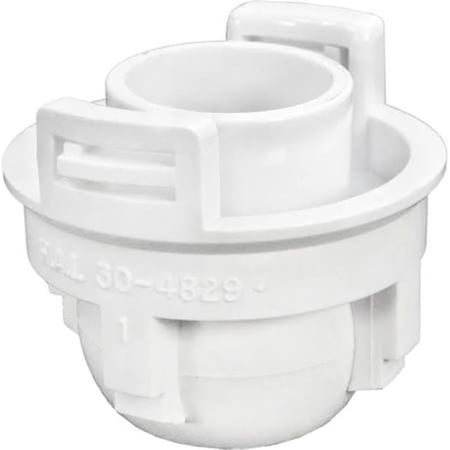 Eyeball & Lock Cage Assembly - White