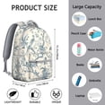 thumbnail image 6 of "Wildflower & Sunflower Backpack - Stylish School Backpack for Women, Durable College Backpack with Laptop Compartment, Floral Print Bookbag for Travel", 6 of 6