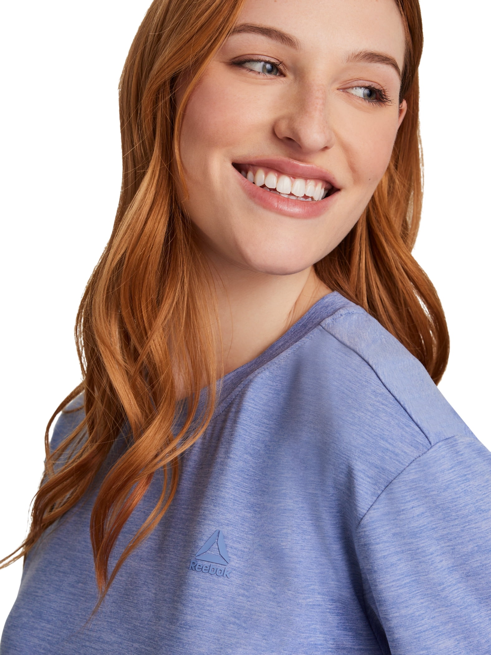 Reebok Women's Legacy 2.0 Meet and Greet Short Sleeve Top, Sizes XS-4X