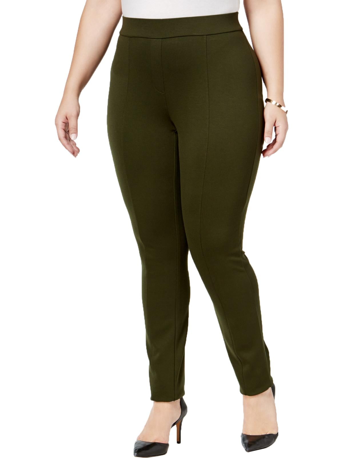 Seamfront Ponte Leggings Green 22W 