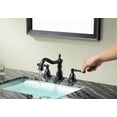 thumbnail image 4 of Anzzi L-AZ135ORB 8 in. Highland Widespread 2-Handle Bathroom Faucet, Oil Rubbed Bronze - 5.91 x 9.06 x 14.13 in., 4 of 5