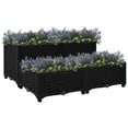 thumbnail image 1 of vidaXL Raised Bed 80x80x38 cm Polypropylene, 1 of 4