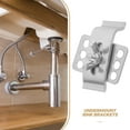 thumbnail image 3 of Supvox 6Pcs Heavy Duty Undermount Sink Support Clips Metal Fasteners for Kitchen and Bathroom, 3 of 7