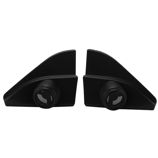Protector De Altavoces, Tweeter Black Tweeter 2 Piezas A Prueba De Polvo Para Automóvil