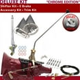 thumbnail image 1 of American Shifter  AOD Shifter Kit Chrome 23 in. E Brake Cable Clamp Clevis Trim Kit for F4069, 1 of 1