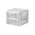 thumbnail image 3 of Transparent Desktop Storage Box with Small Drawers for Office Supplies, Cosmetics, and Organizer with Multi-Layer Plastic Design, 3 of 5