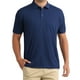 thumbnail image 5 of CAMISETAS POLO PARA HOMBRE INSPIRE CHIC de manga corta, livianas, de corte regular, casuales para trabajo, camisa sólida de golf M azul oscuro, 5 of 6