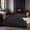 Black-4' x 6' (Rectangular), variant on Area Rugs For Living Room Grey Bedroom 4x6 Carpet Fluffy Furry Soft Shag Aesthetic Plush High Pile Gray Throw Rug Dorm