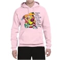 thumbnail image 3 of Wild Bobby, Colorful Pitbul | People Will Know How Large Your Soul | Dean Russo Art Animal Lover Unisex Hoodie Sweatshirt, Light Pink, XX-Large, 3 of 6