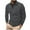 Dark Gray, variant on Jalioing Men's Golf Shirt with Pocket Collared Button Long Sleeve T Shirt Dressy Fashion Texture Solid Tops