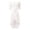 White, variant on Women's Retro Disco High Low Dress, Off Shoulder Drawstring Ruched Party Dress for Stage & Dance Performance, 1PC, S-XXL