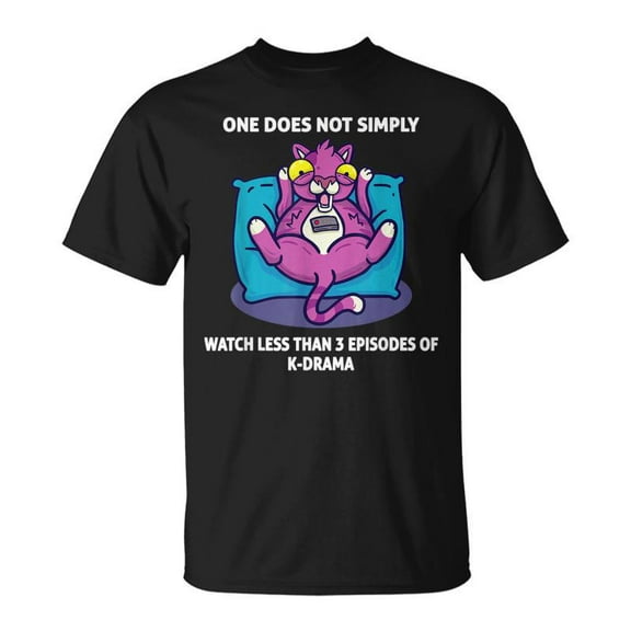 SR K-Drama Lover Kdrama Fan One More Episode T-shirt