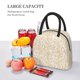thumbnail image 5 of Fotbe Plant Bolsa de Almuerzo con Estampado, Lonchera Aislada, Contenedor de Comida Reutilizable Tipo Cooler a Prueba de Fugas, 5 of 6