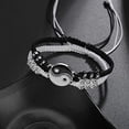 thumbnail image 4 of Pulseras de mejores amigos TANGJMXG 2 Pulseras de cordón ajustable Yin Yang, 4 of 4